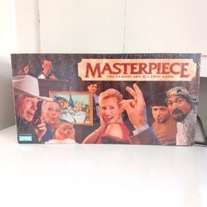 Masterpiece The Classic Art Auction Board Game Parker Brothers NIB 1996 No 00004